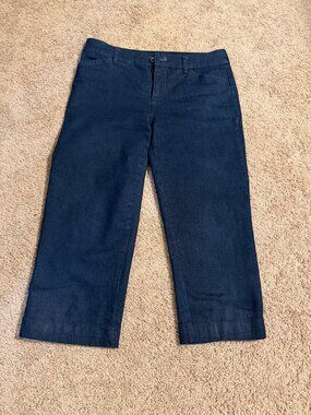 St. John's Bay Womens Secretly Slender Mid Rise Capri Pant